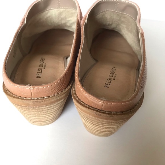 Muted Pink Kelsi Dagger Brooklyn mules suede Anthropologie - Picture 5 of 12